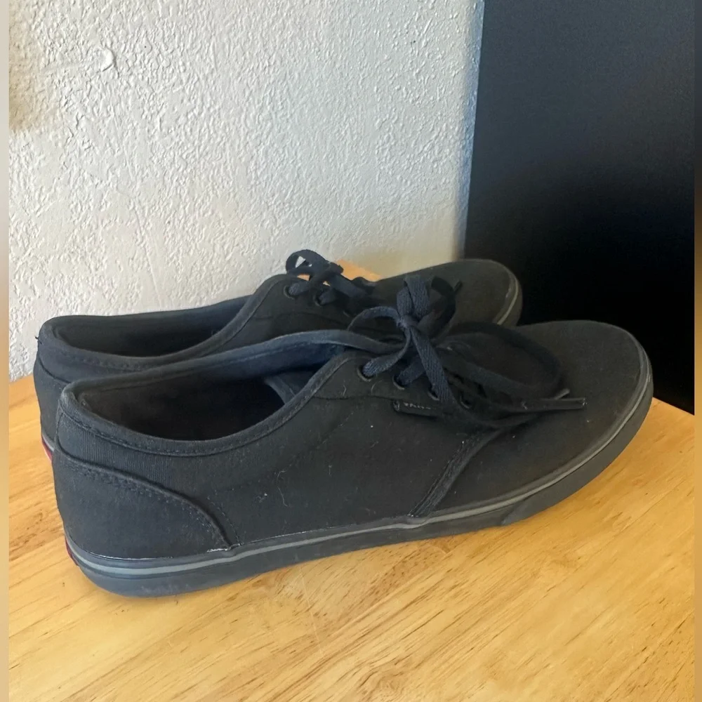 Women’s VANS Black Casual Lace-Up Shoes - Picture 4 of 5